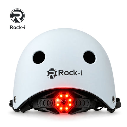 Casque Rock-i avec feu arrière rouge